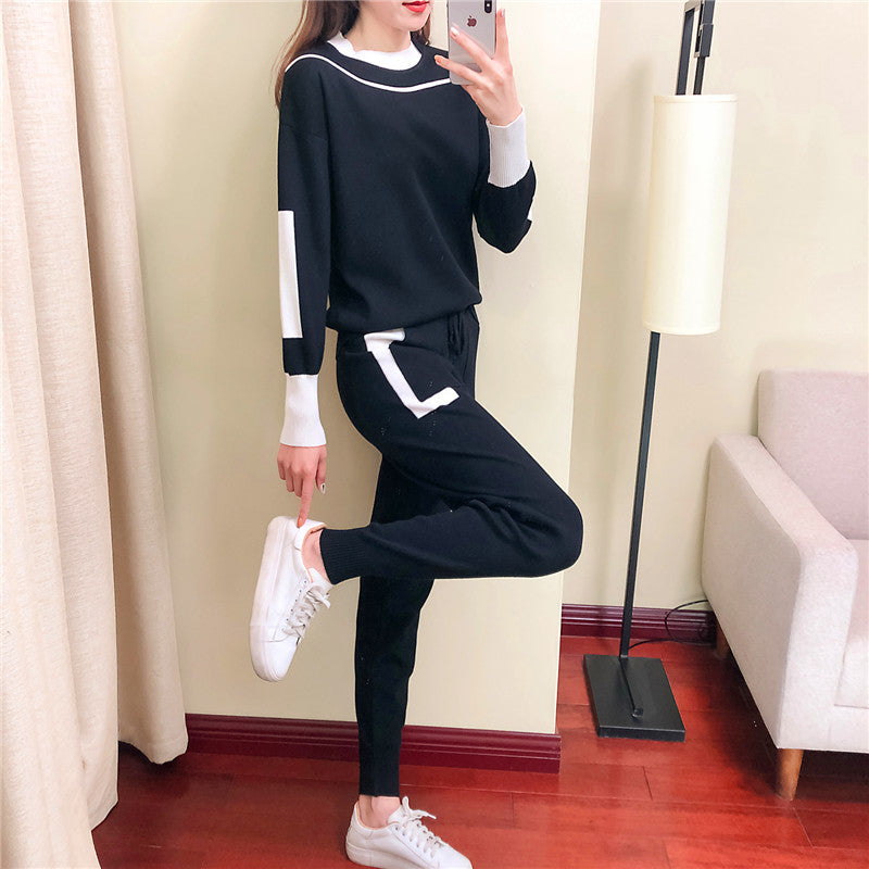 Conjunto Ana de blusa y pantalón de malla ligera