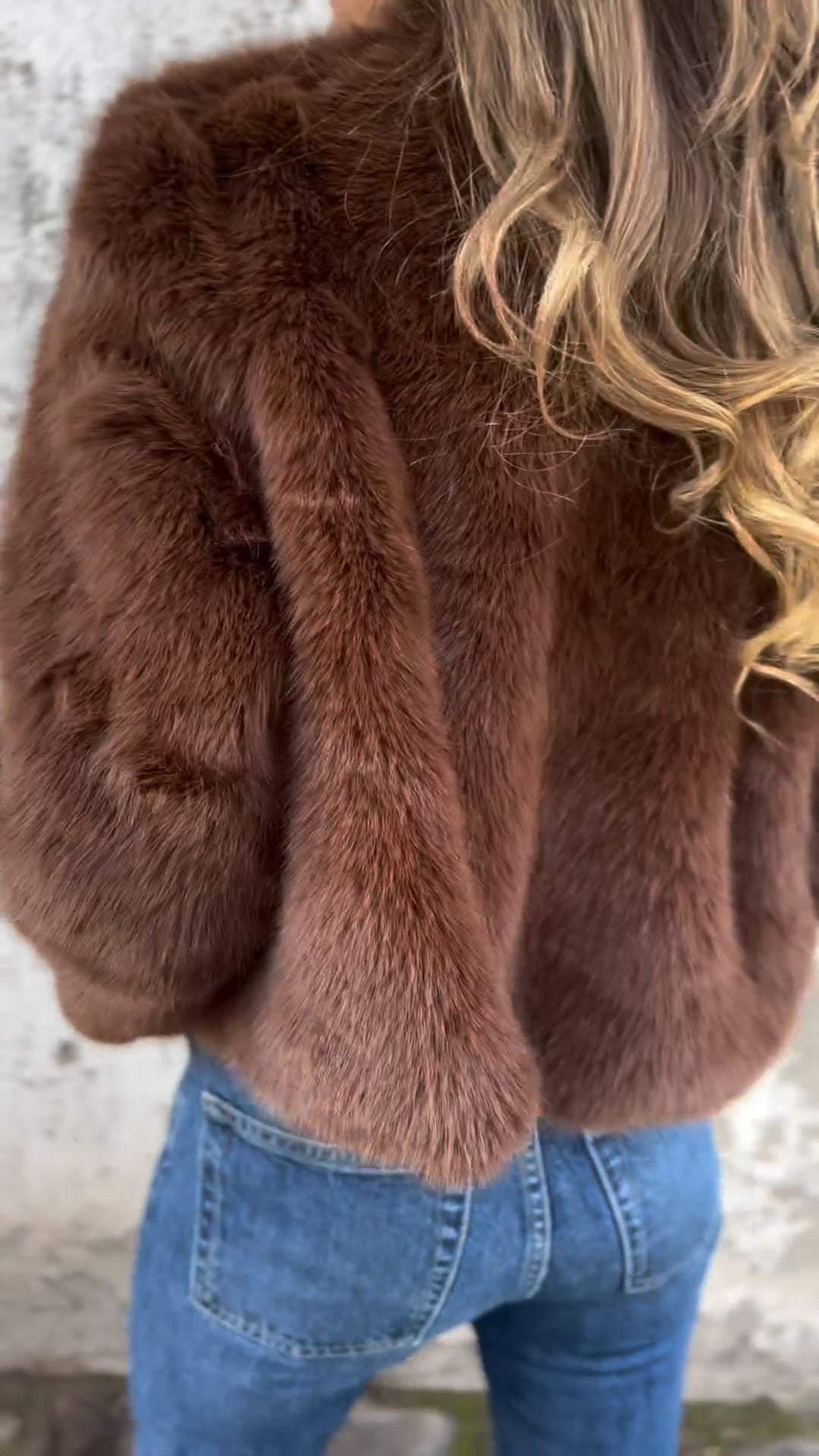 Silvia - Chaqueta de pelos