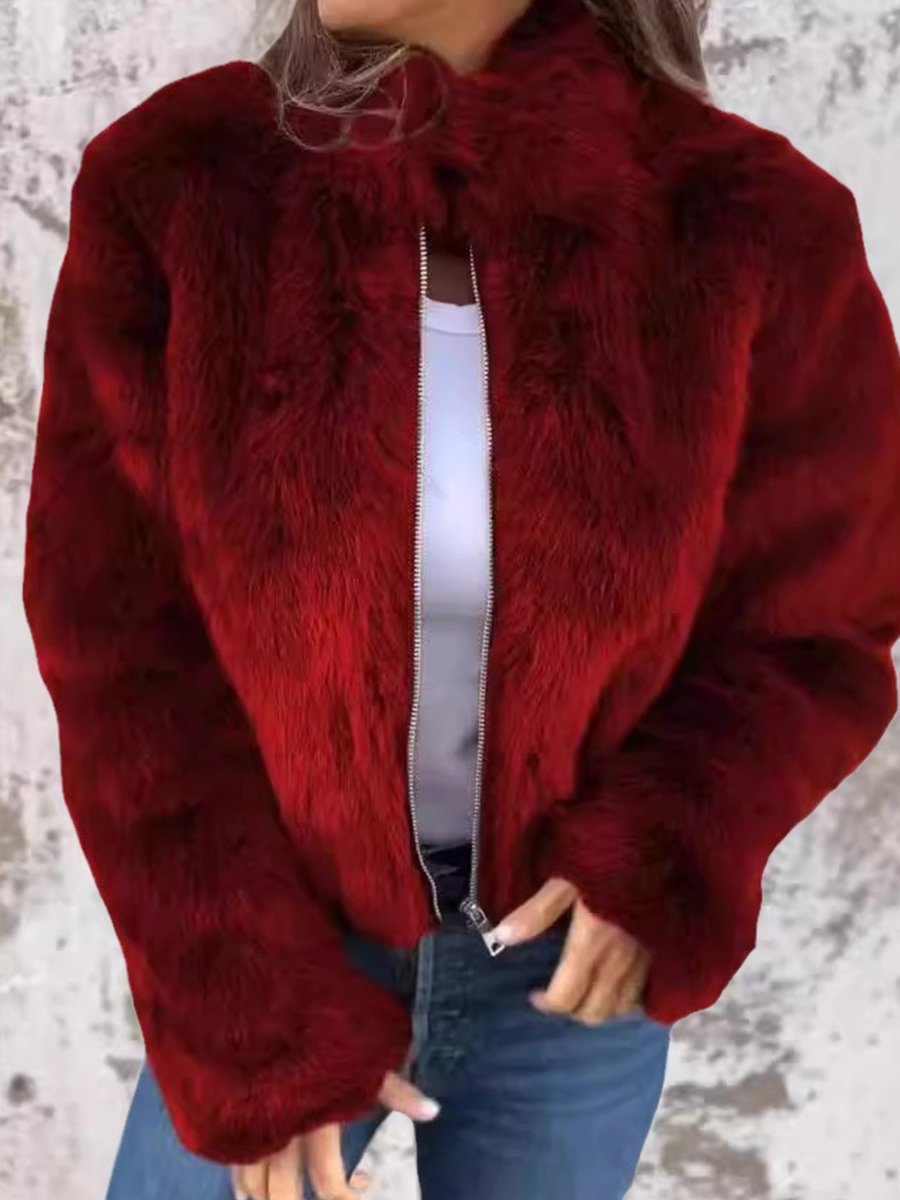 Silvia - Chaqueta de pelos